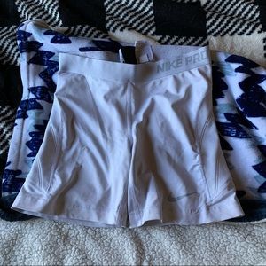Nike Pro softball sliding shorts